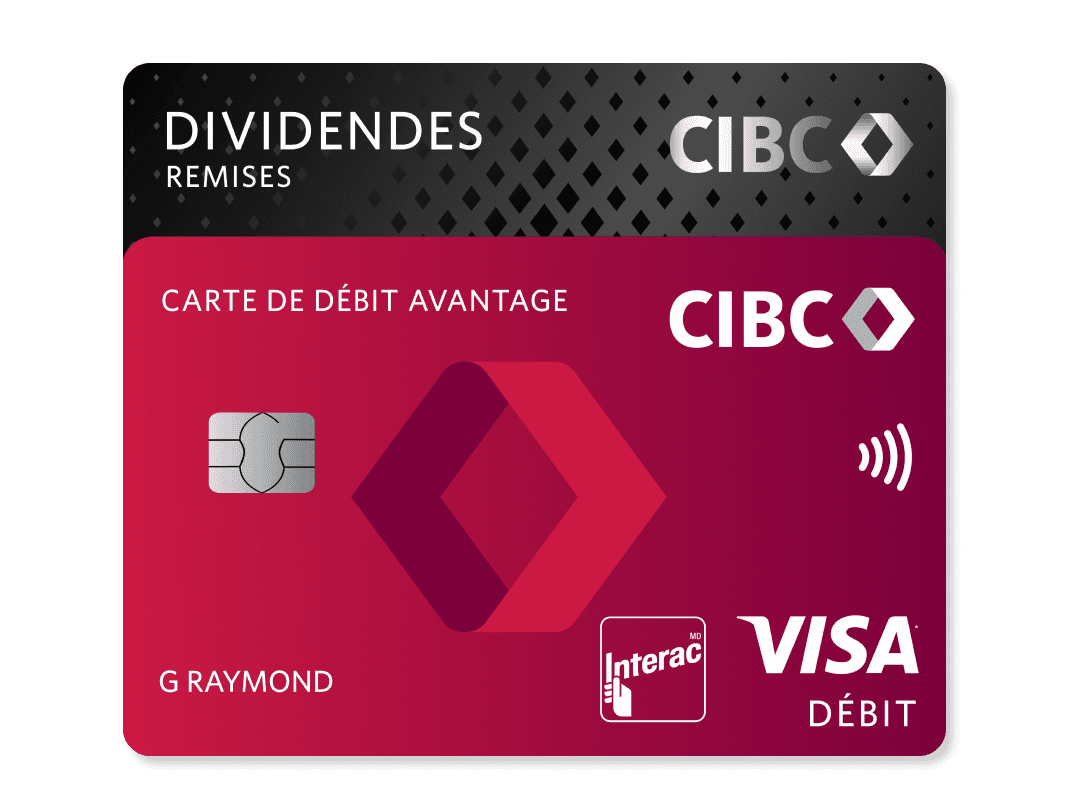 Cartes bancaires CIBC.