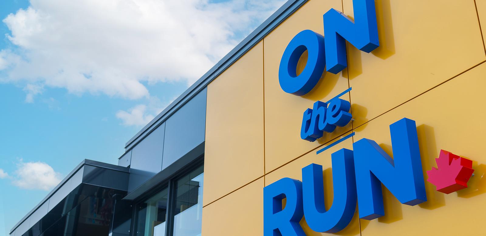 ON the RUN storefront.